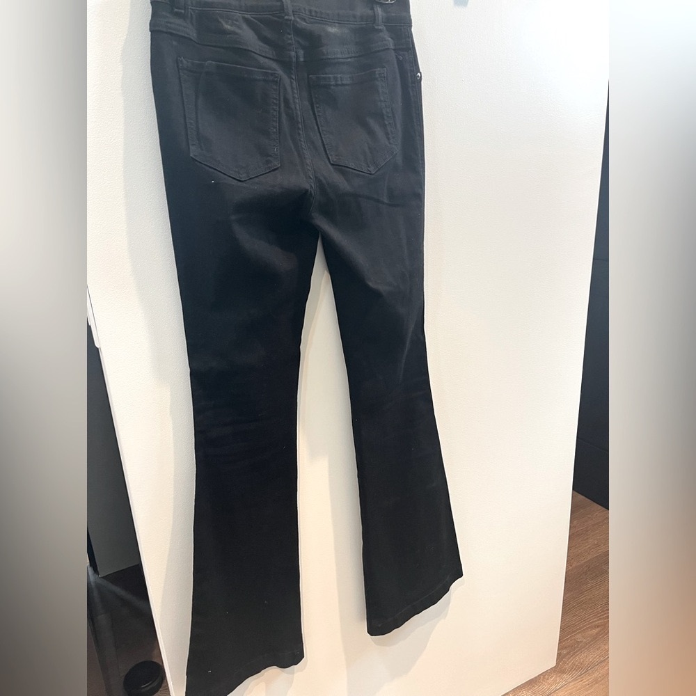 SPANX Black Flare & Wide Leg Jeans